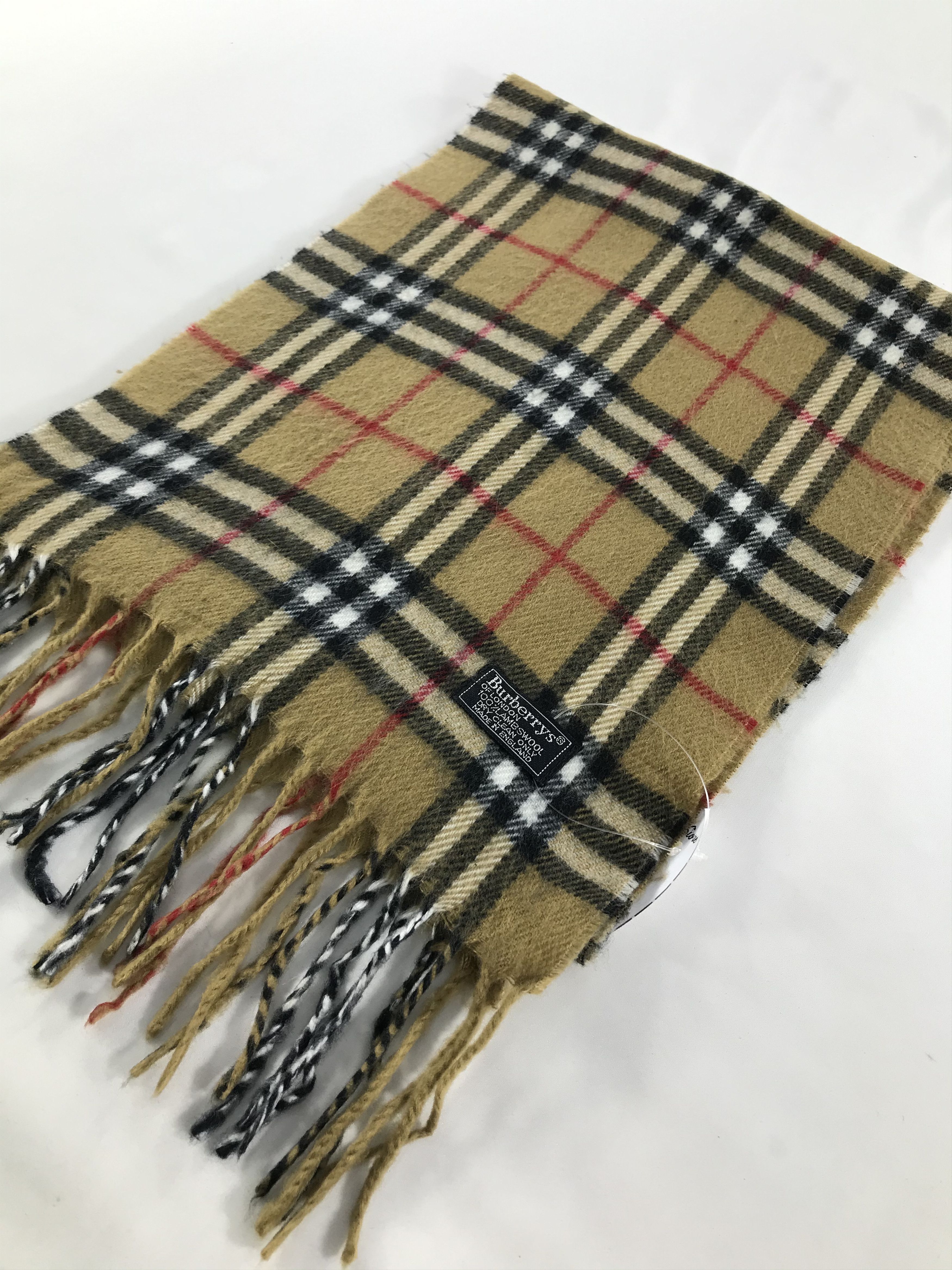 Burberry Vintage Burberry Scarf/Muffler/Neckwear MF1164 Size ONE SIZE - 3 Thumbnail