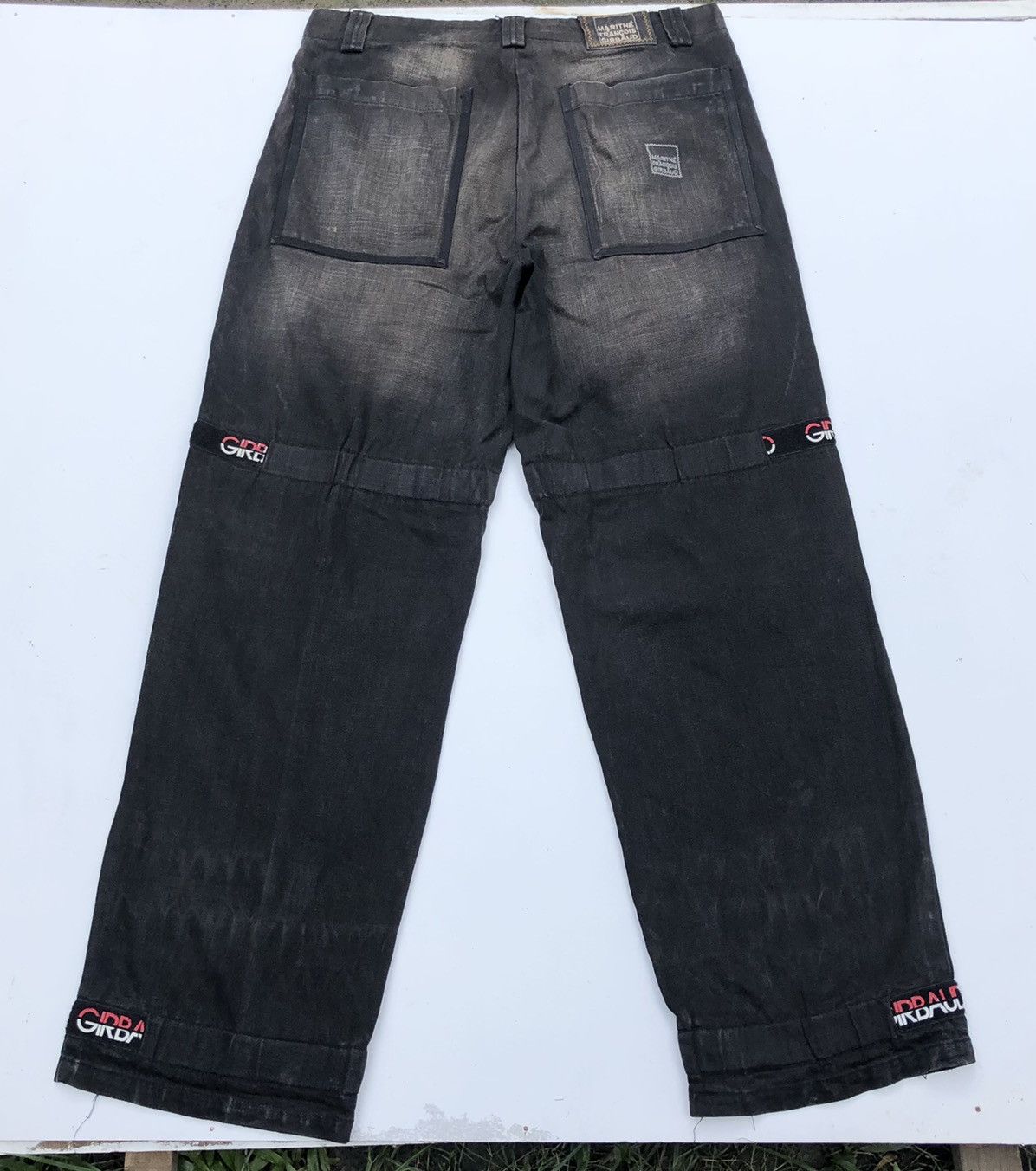 Japanese Brand × Marithe + Francois Girbaud × Vintage Marithe Francois Girbaud Baggy Jeans Size US 38 / EU 54 - 2 Thumbnail