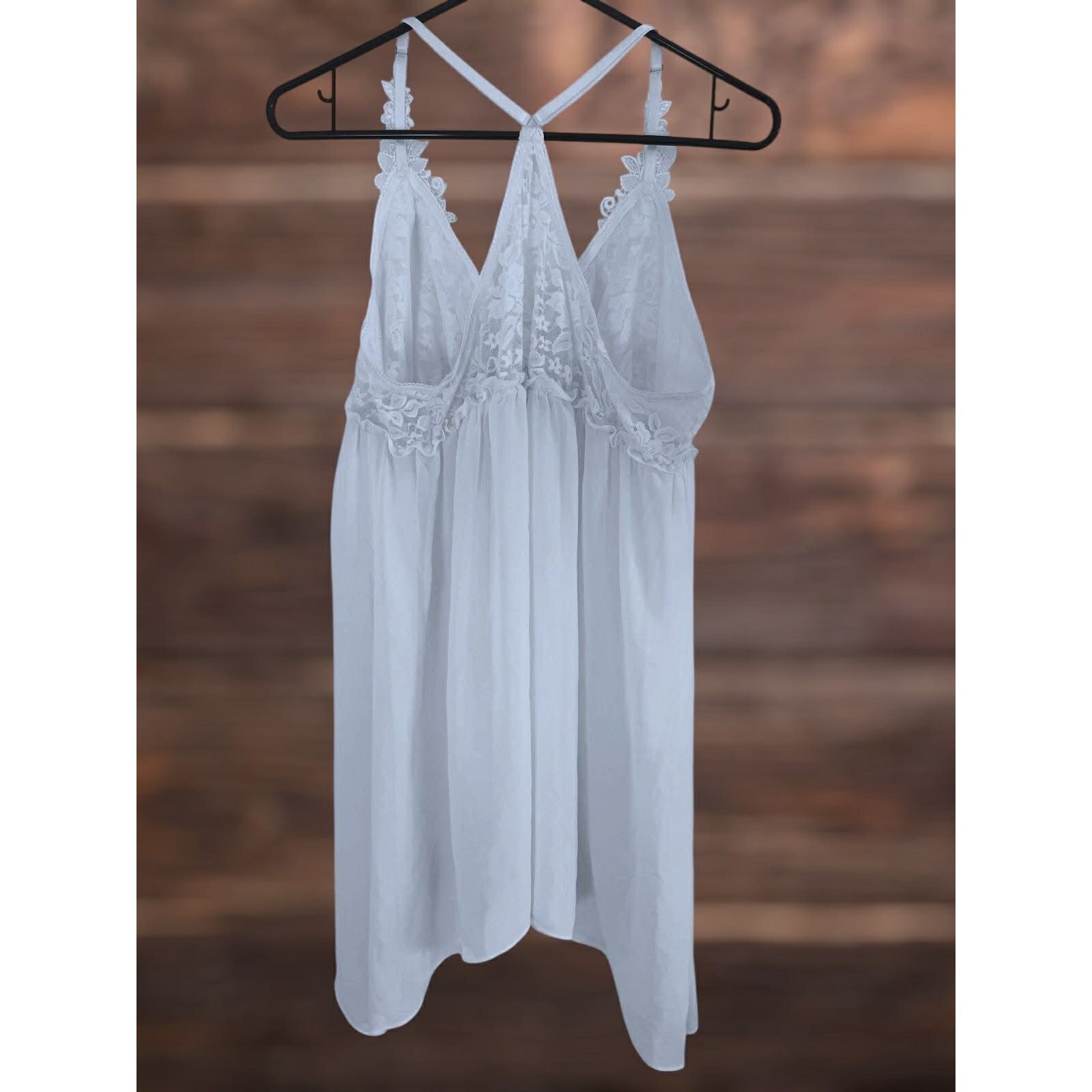 Other Intimo Donatella Lace Babydoll Chemise Lingerie Slip Dress M Size M / US 6-8 / IT 42-44 - 2 Thumbnail