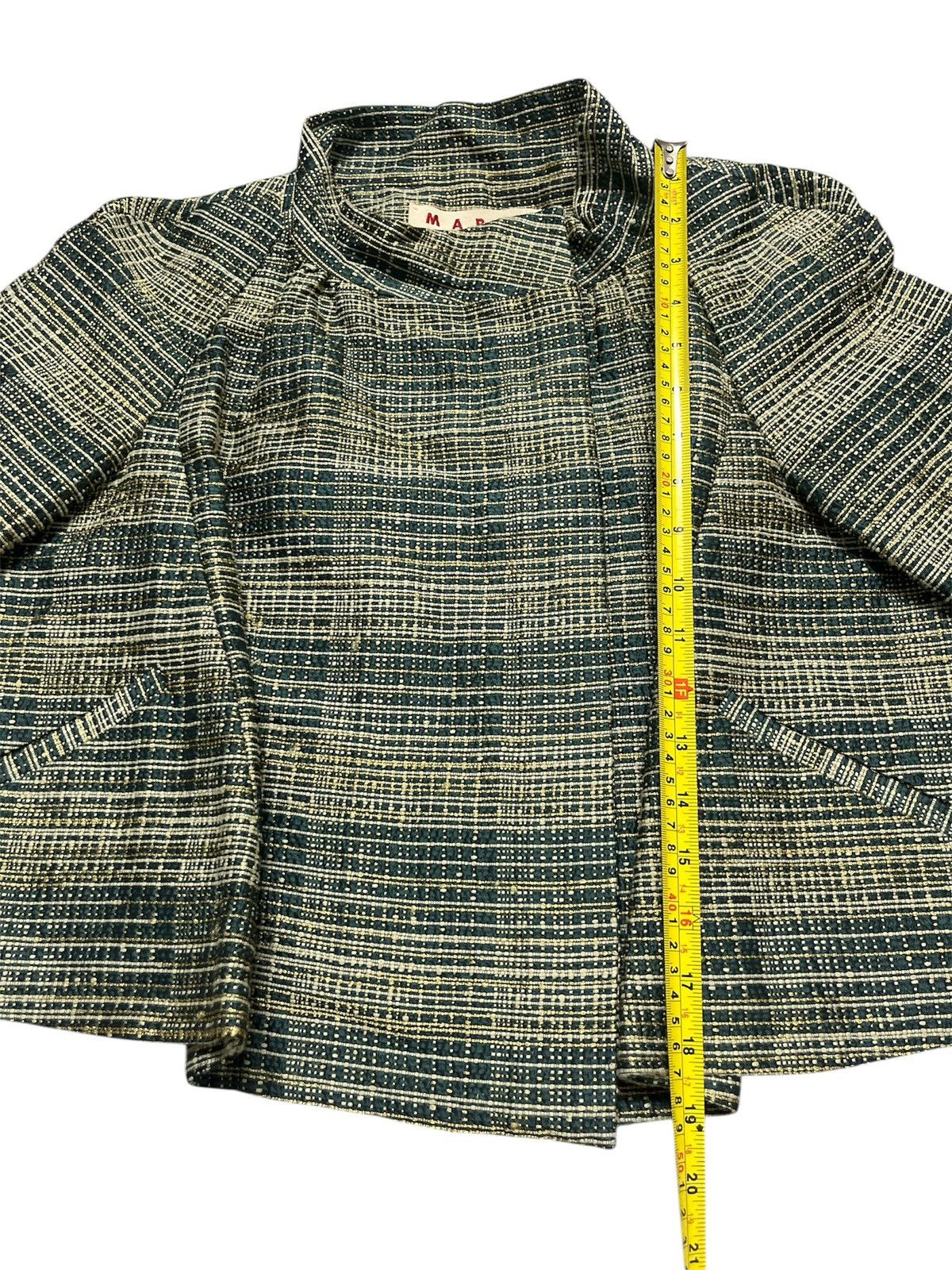 Marni Tweed Jacket MARNI by Julia Roberts Size M / US 6-8 / IT 42-44 - 11 Thumbnail