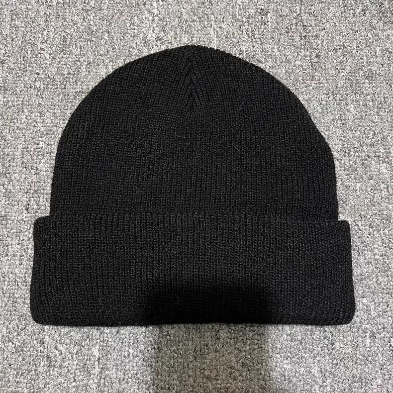 Undefeated Undefeated" Embroidered Slogan Knit Beanie. Q7 Size ONE SIZE - 5 Thumbnail