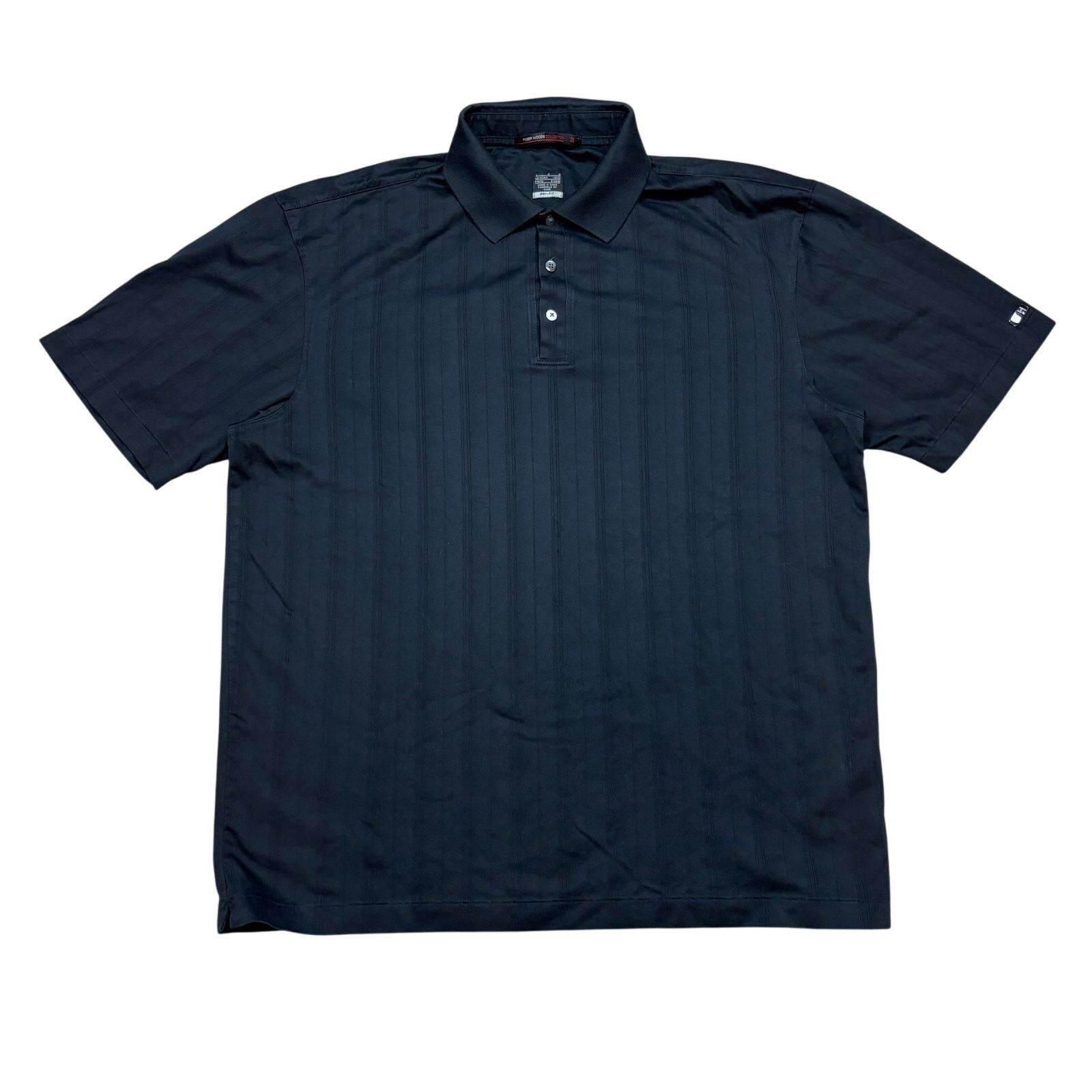 Nike × Tiger Woods Nike Tiger Woods Collection Striped Performance Polo Men's L Size US L / EU 52-54 / 3 - 1 Thumbnail