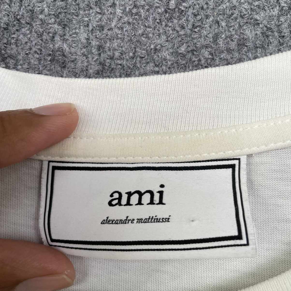 AMI × Designer Alexandre Matiussi AMI Designer T Shirt Size US M / EU 48-50 / 2 - 5 Thumbnail