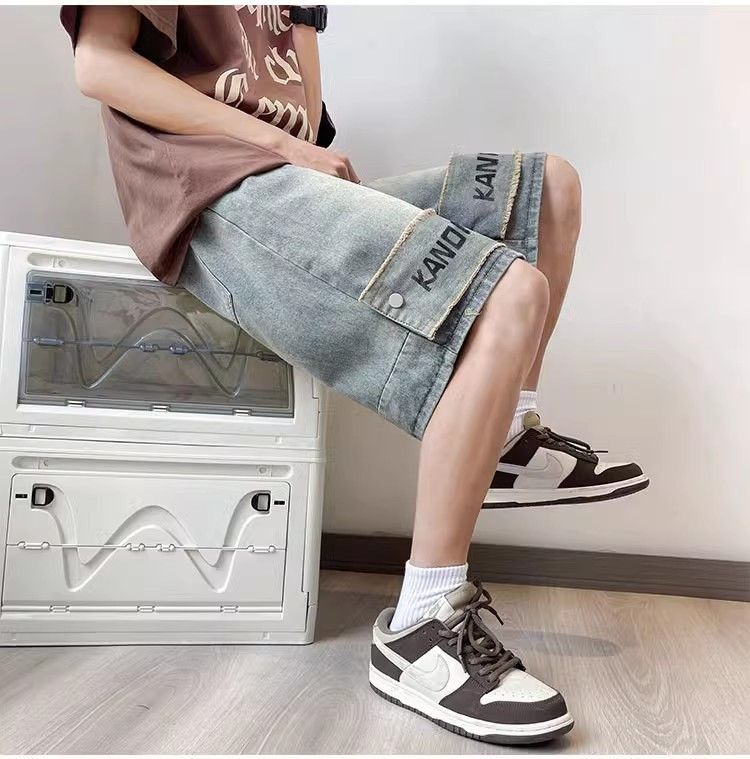 Japanese Brand × Jean Retro straight leg high street jeans Size US 32 / EU 48 - 5 Thumbnail