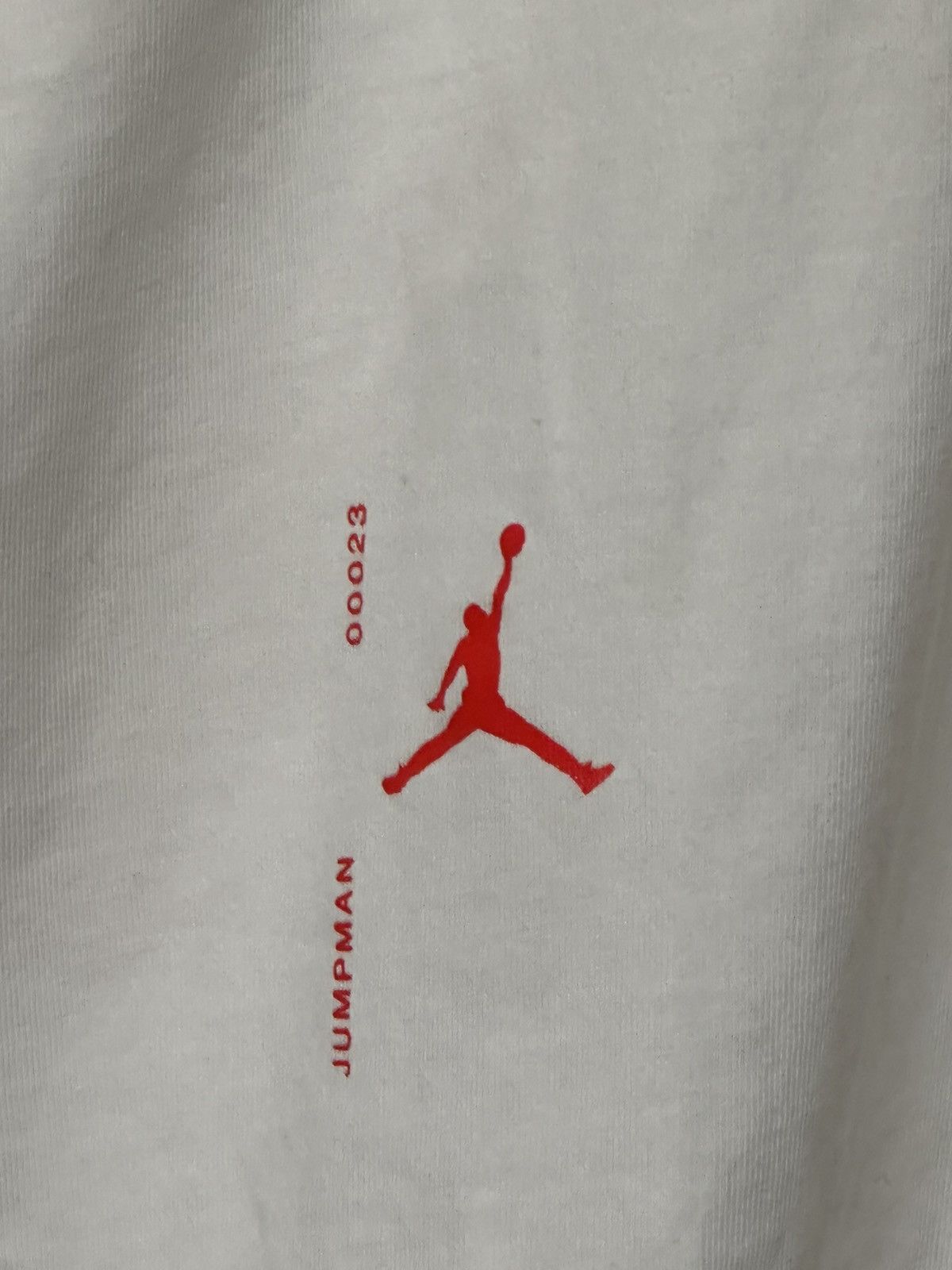 Jordan Brand Air Jordan Brand 23 White Basketball Shirt Short Sleeve XL Size US XL / EU 56 / 4 - 3 Thumbnail