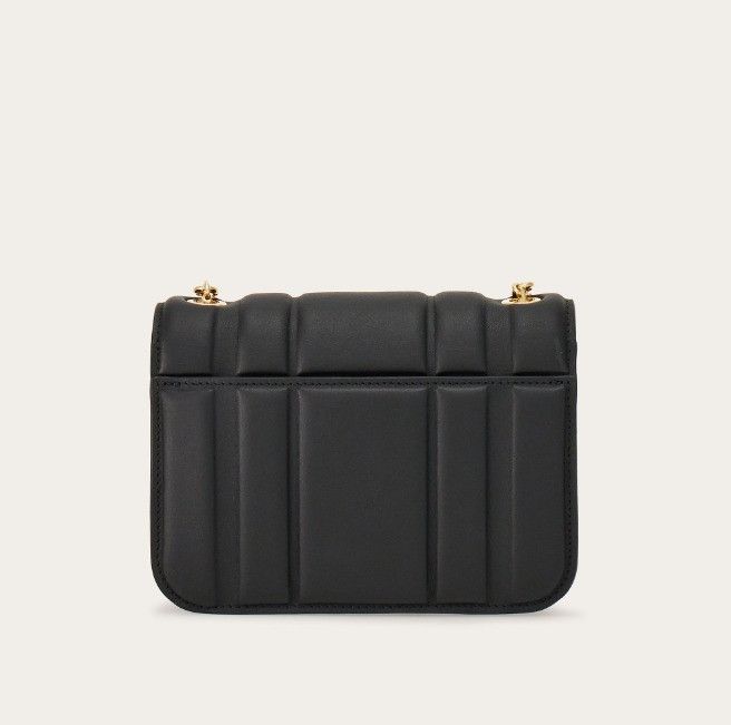 Salvatore Ferragamo o1s1rm0924 Size: OS / Embosse Leather Mini Bag in Black Size ONE SIZE - 4 Thumbnail