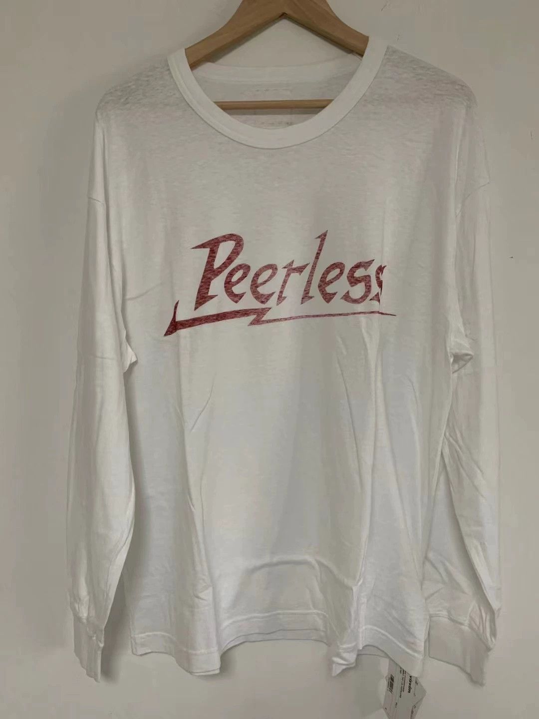 visvim 21AW Jumbo Tee Peerless Letter Print