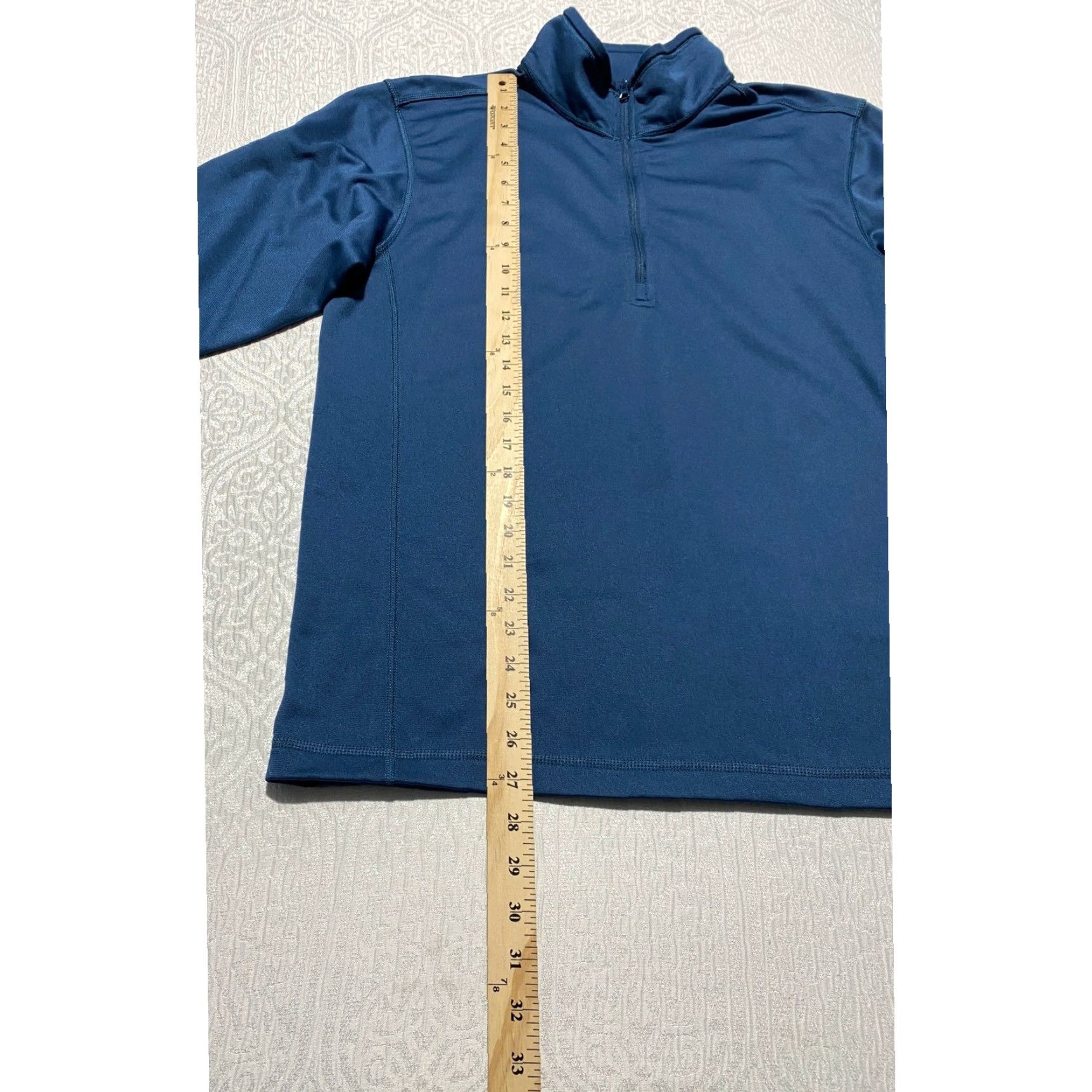 The North Face The North Face Mens M 1/4 Zip Pullover Mock Neck Sweatshirt Zip Blue Polyester Fleece Outdoor Activewear Size US M / EU 48-50 / 2 - 3 Thumbnail
