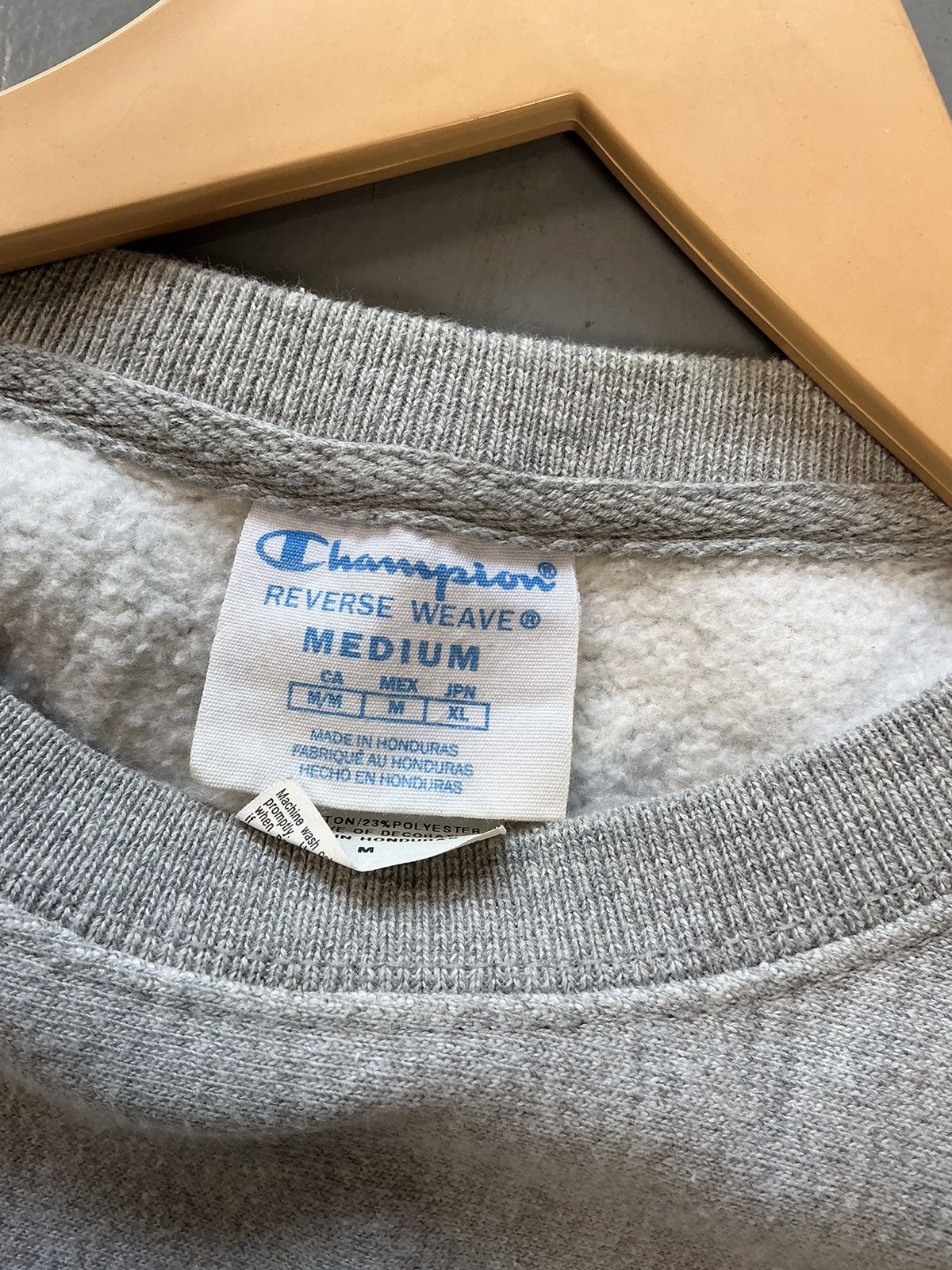 Champion × Vintage Vintage champion SpellOut boxy fit sweatshirt Size US S / EU 44-46 / 1 - 6 Thumbnail