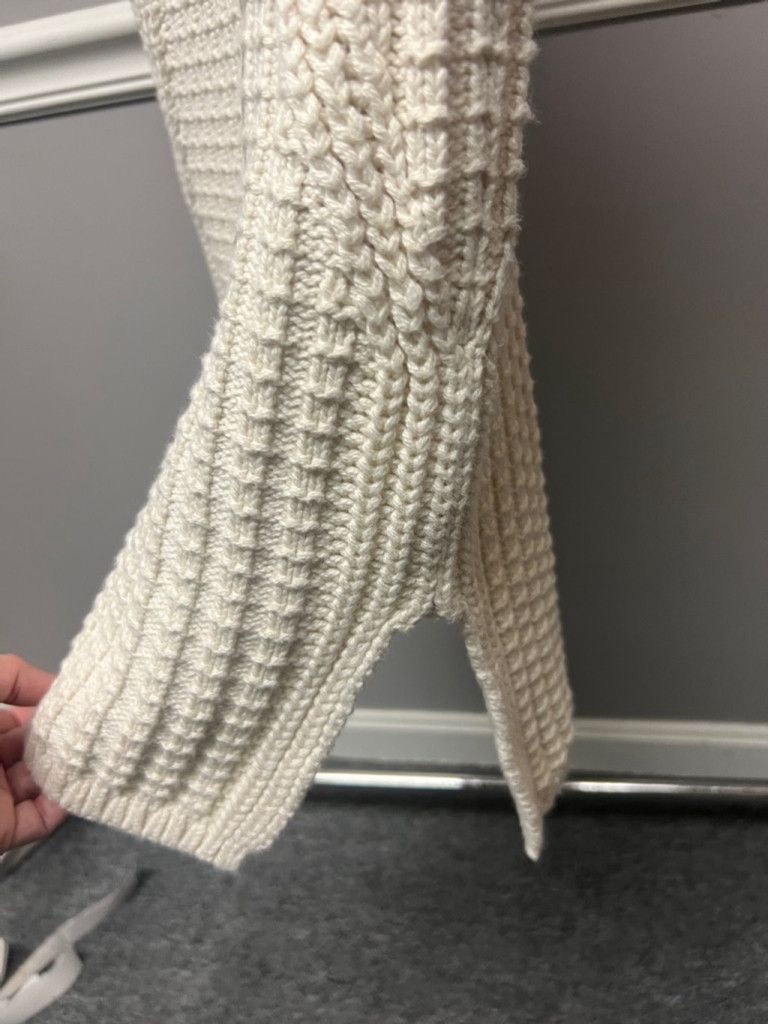 Banana Republic Women's Banana Republic Sweater Dress, XS, Off-White Size XS / US 0-2 / IT 36-38 - 5 Thumbnail