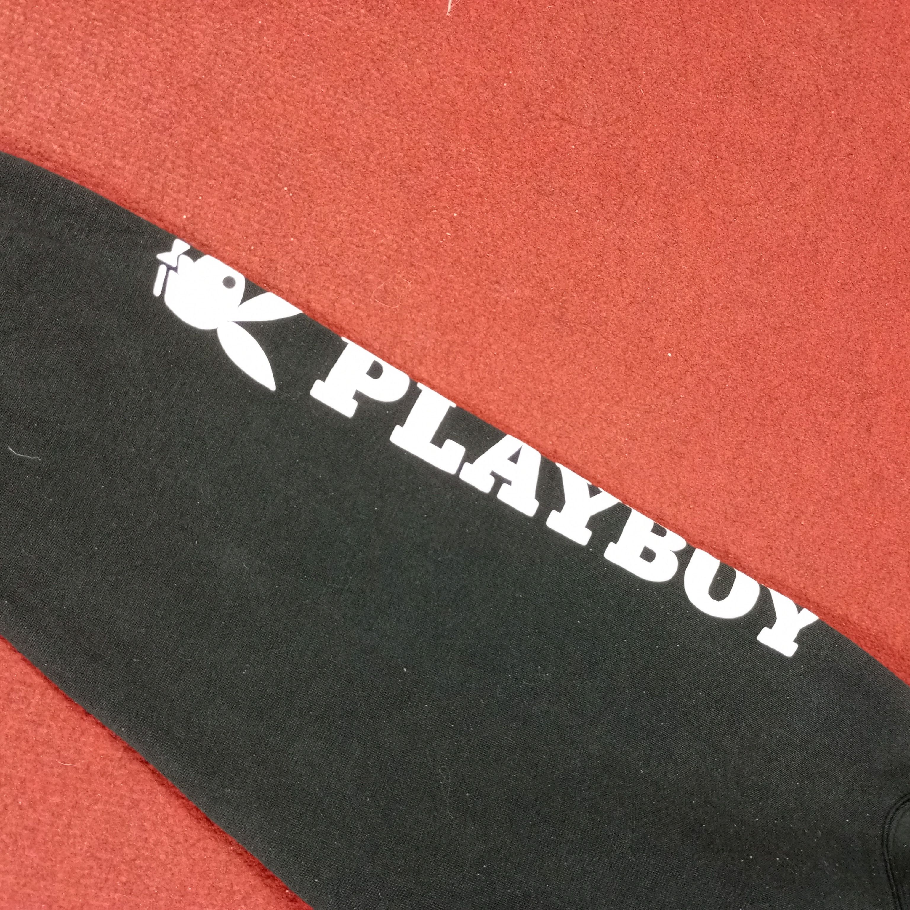 Playboy × Vintage Playboy Streetwear Style Logo Spellout Design Sweatshirt Size US L / EU 52-54 / 3 - 6 Thumbnail