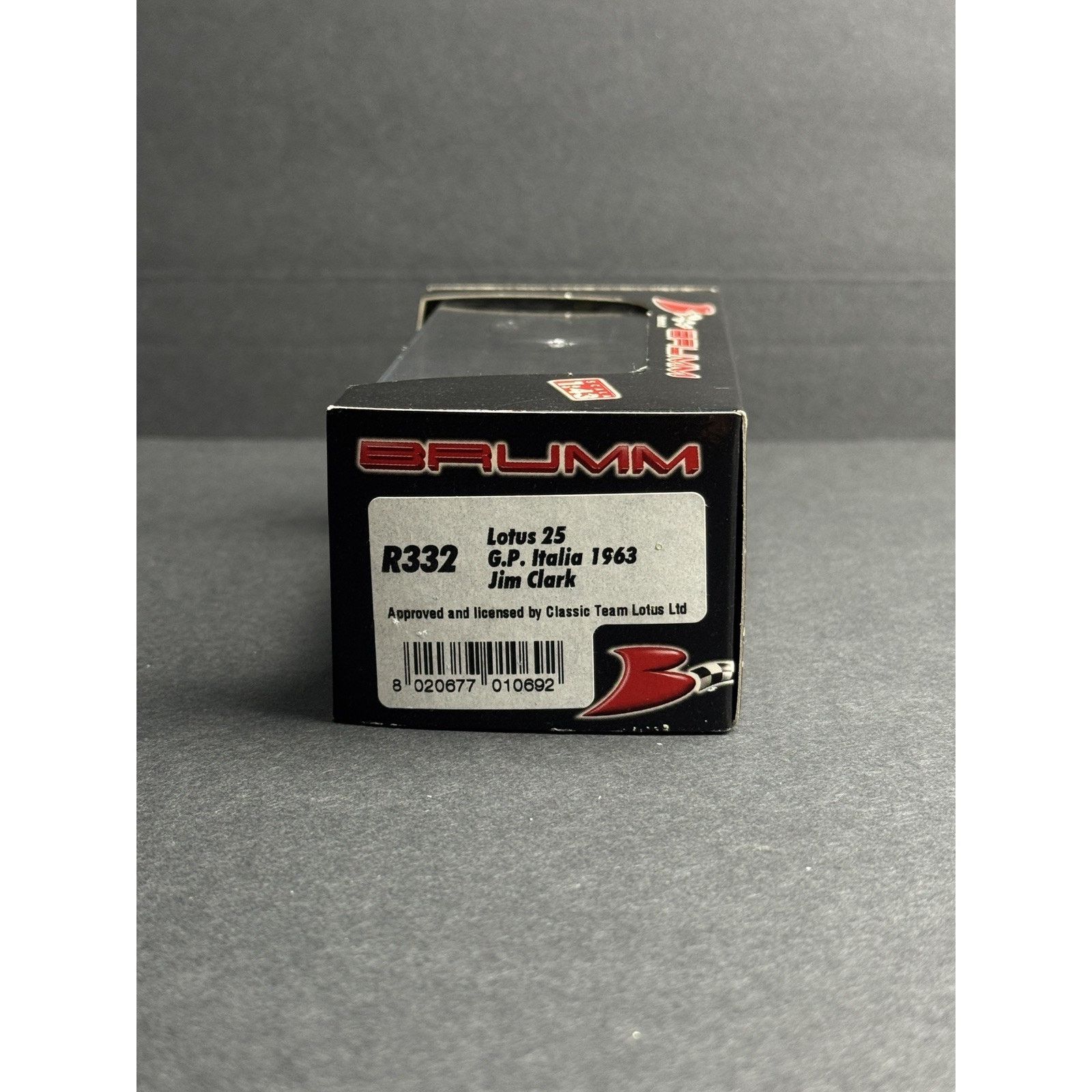 & Other Stories Lotus 25 GP Italia Clark J. 1963 . Scala 1:43 , R332 BRUMM Size ONE SIZE - 6 Thumbnail