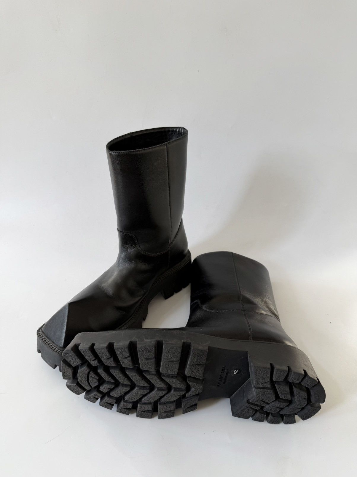 Balenciaga Balenciaga Rhino Leather Boots Size US 9 / EU 42 - 6 Thumbnail