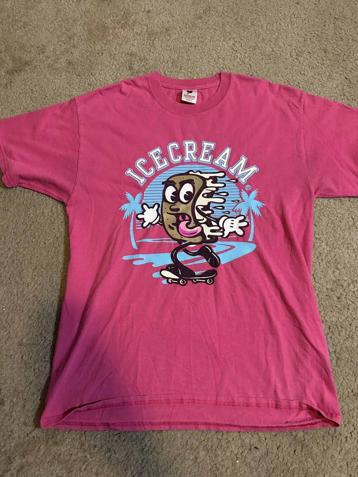 Icecream Pink Ice Cream Sandwich Skating Tee Size US L / EU 52-54 / 3 - 1 Thumbnail