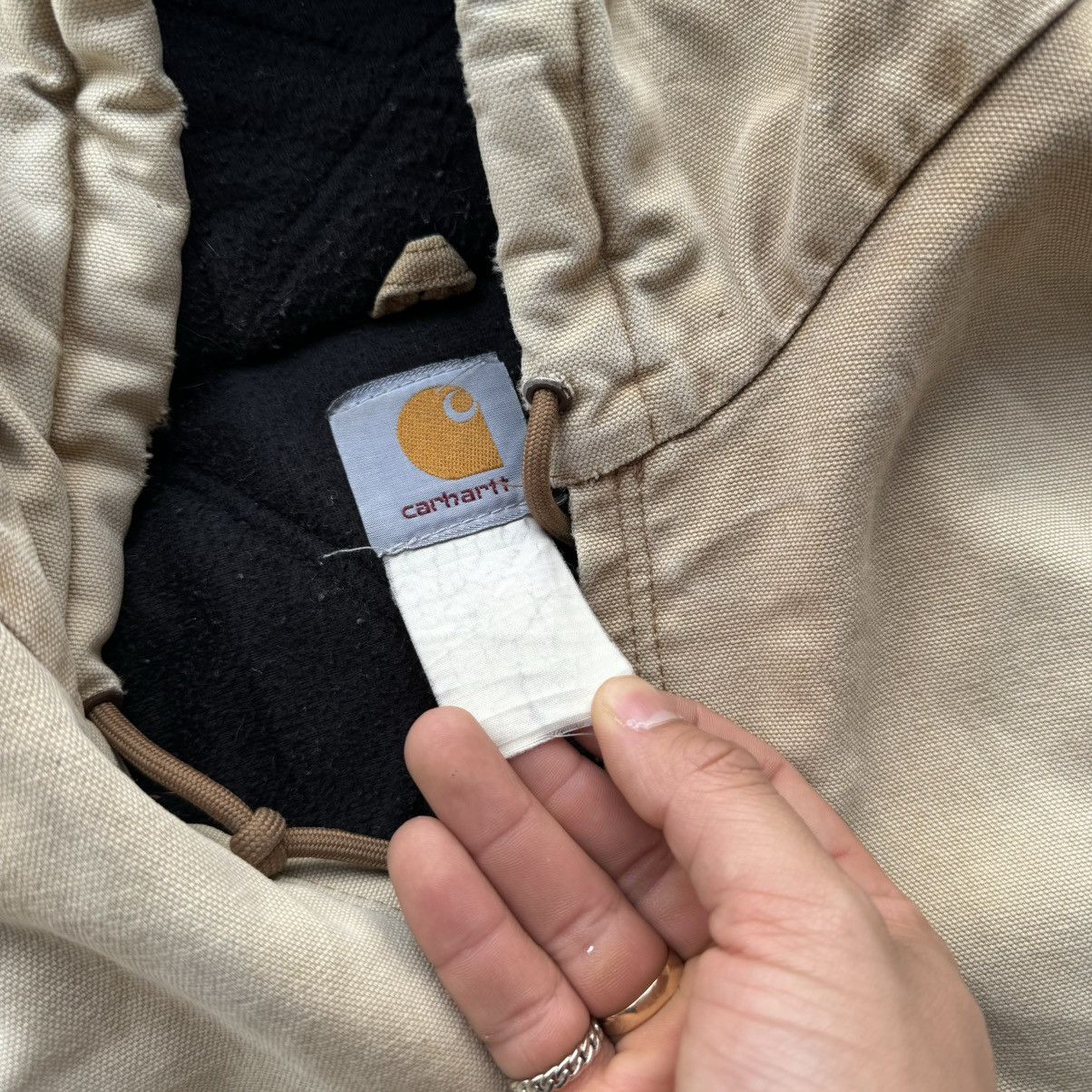 Carhartt × Vintage Carhartt 90’s Vintage J130 Jacket Tan Faded Hooded Sz XXL Size US XXL / EU 58 / 5 - 4 Thumbnail