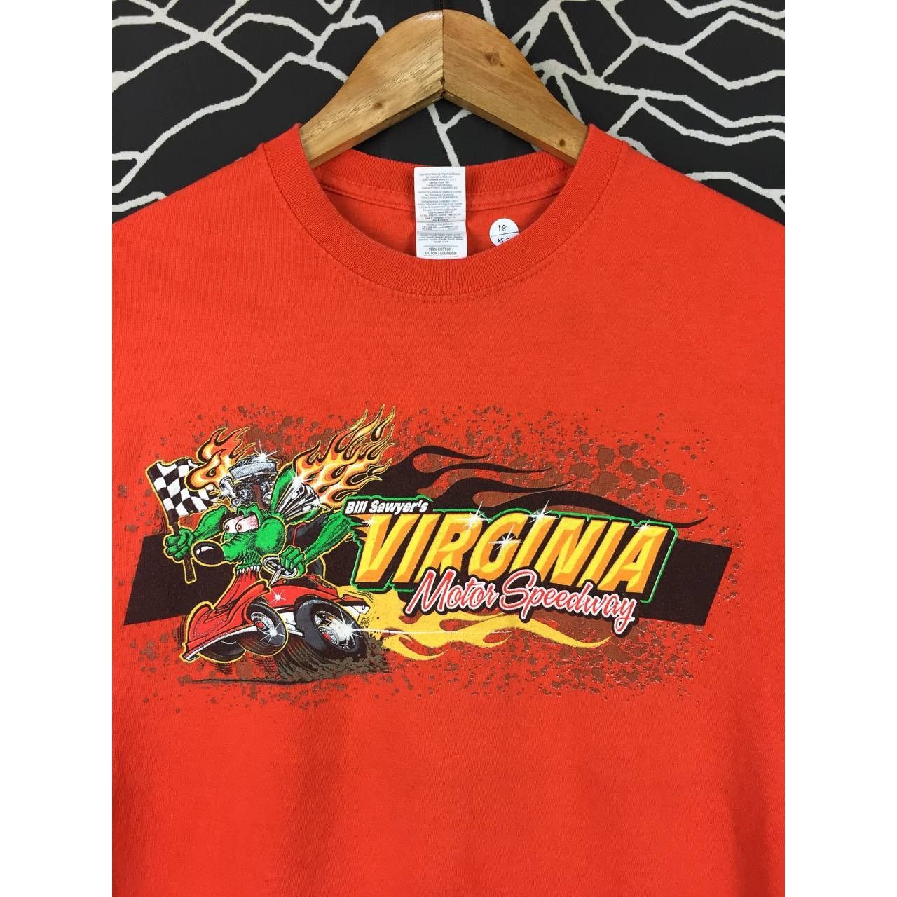 Vintage Virginia Motor Speedway Rat Fink Racing Tee Size US S / EU 44-46 / 1 - 6 Thumbnail