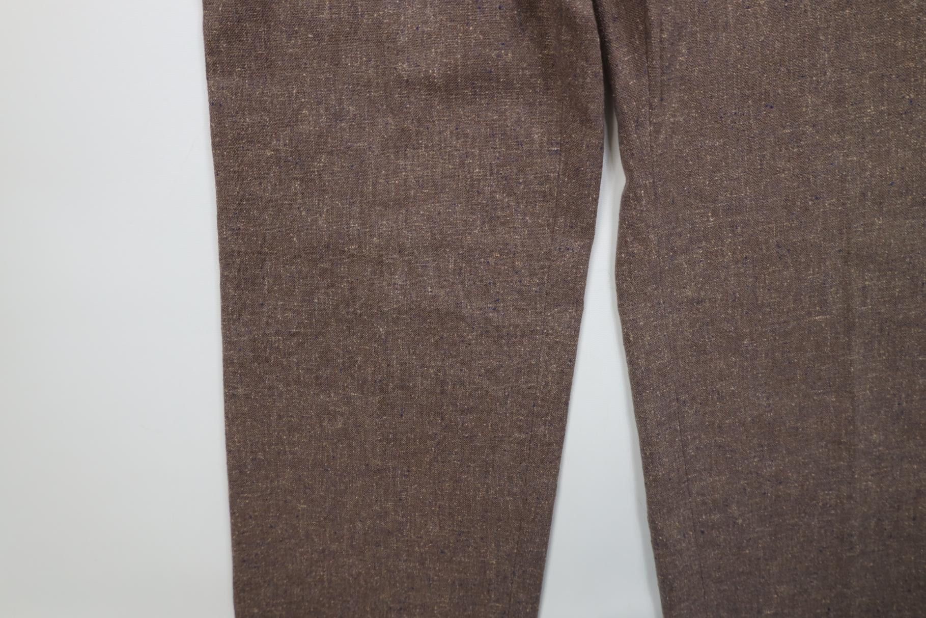 Vintage Vintage 70s Streetwear Wool Blend Knit Wide Leg Chino Pants Size US 29 - 6 Thumbnail