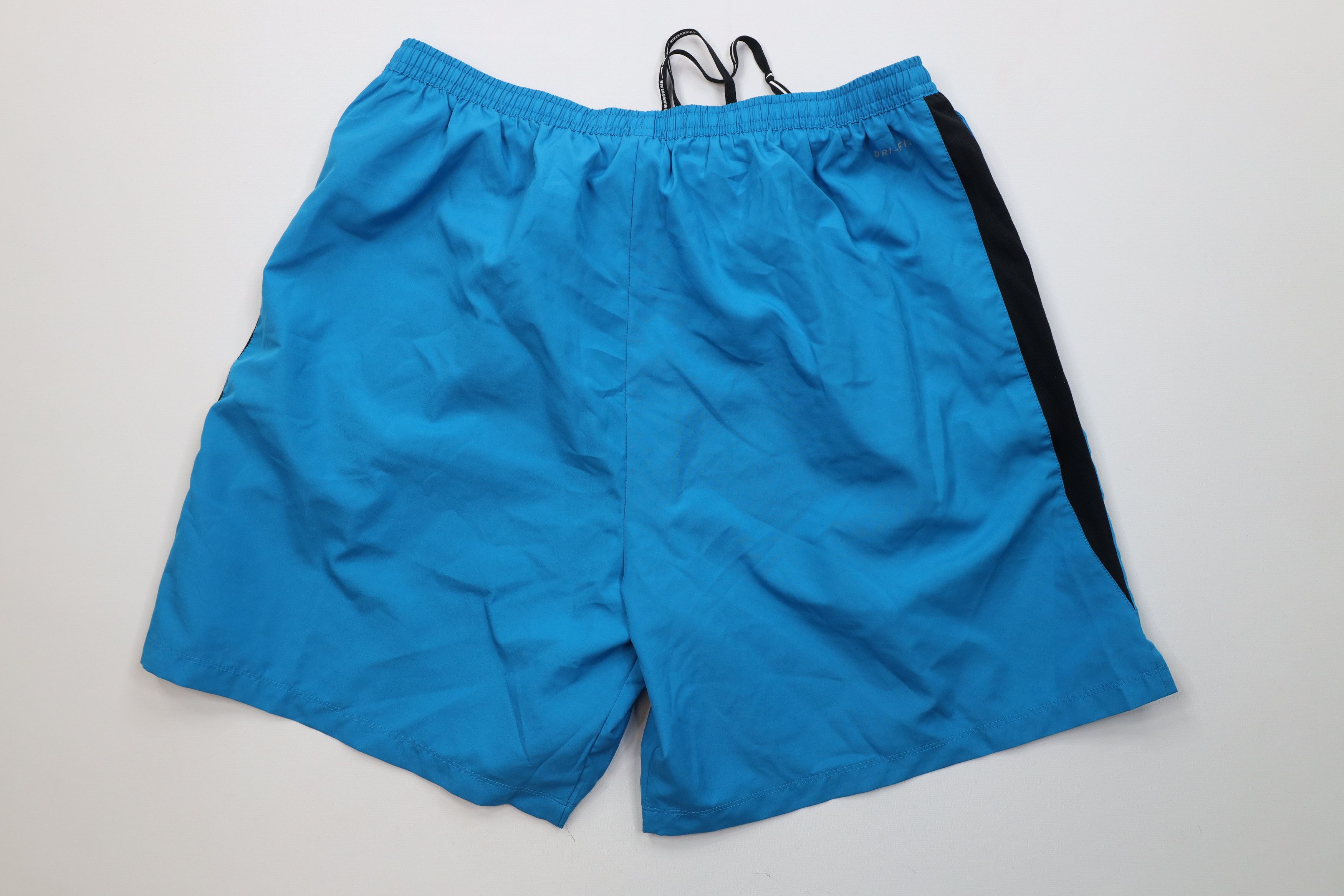 Nike Vintage Y2K Nike Running Above Knee Jogging Shorts Blue Size US 34 / EU 50 - 8 Thumbnail