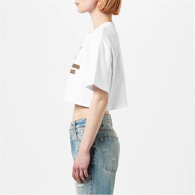 Amiri o1g2r1mq0824 Short Sleeve T-Shirts in White Size M / US 6-8 / IT 42-44 - 4 Thumbnail