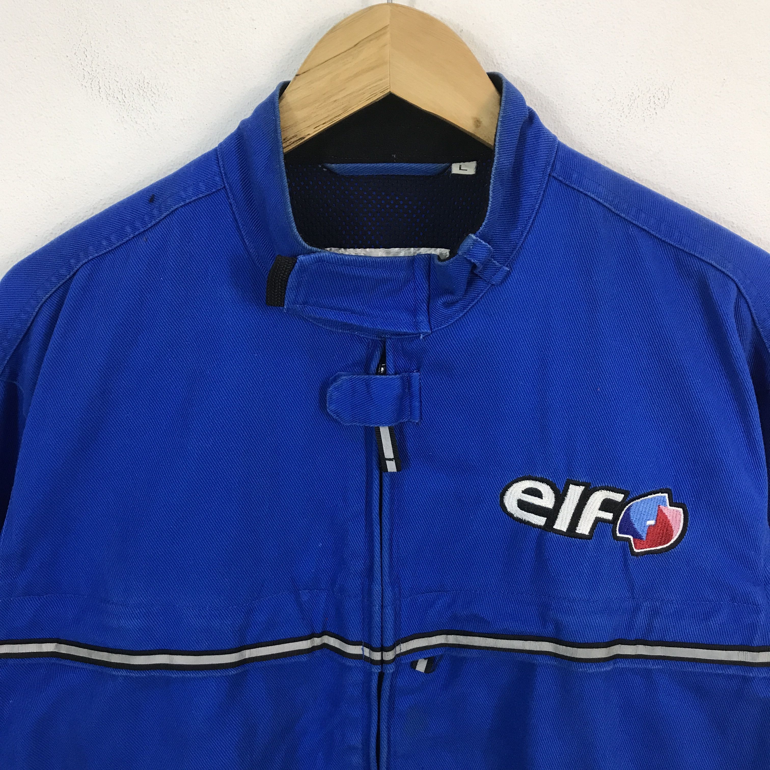 Gear for Sports × Japanese Brand Vintage eif Racing brand oil Japan Bomber style jacket Size US L / EU 52-54 / 3 - 3 Thumbnail