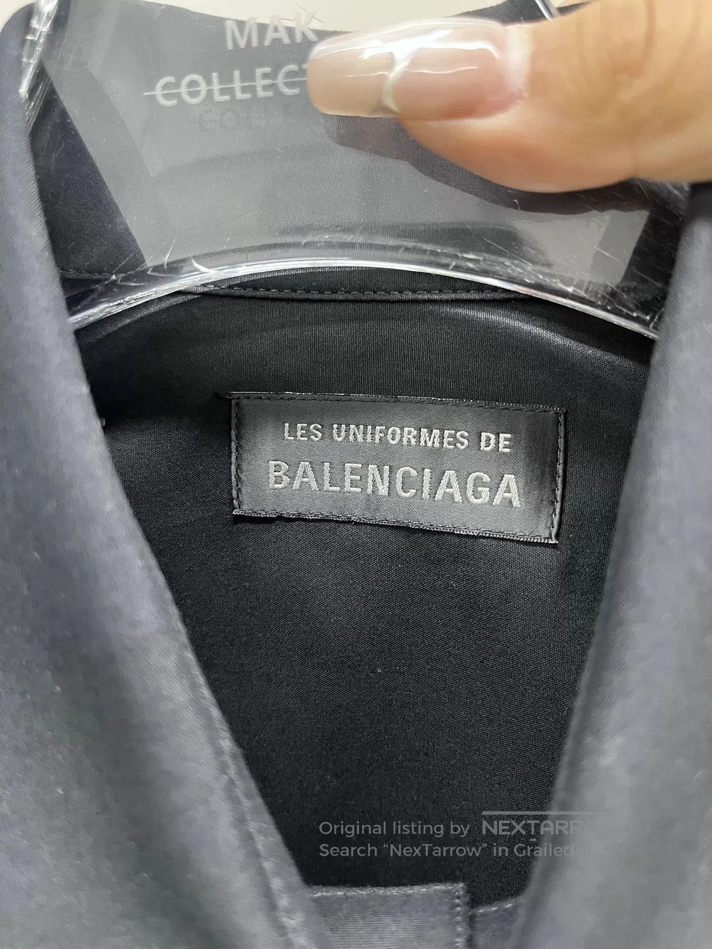 Other Balenciaga Black Collared Polo Shirt. Size US XS / EU 42 / 0 - 3 Thumbnail