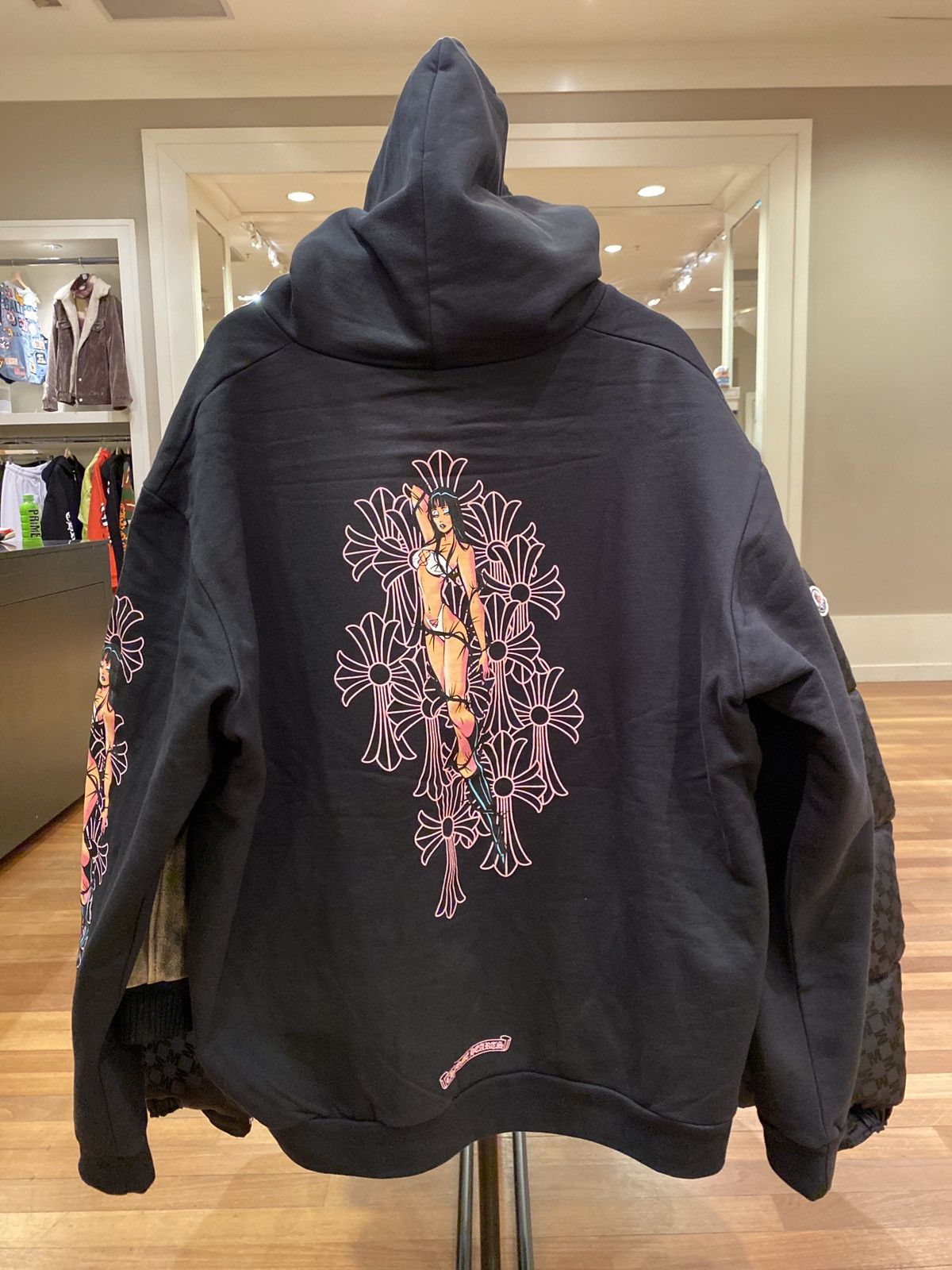 Chrome Hearts Chrome Hearts Deadly Doll Zip-Up Hoodie | Grailed