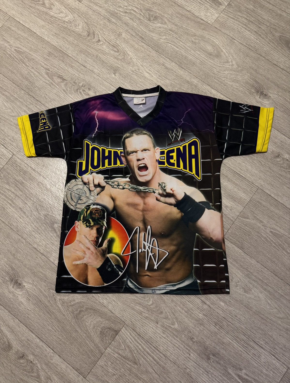 WWE 🔷Vintage WWE John Cena Jersey 2000s🔷 Size US M / EU 48-50 / 2 - 1 Thumbnail