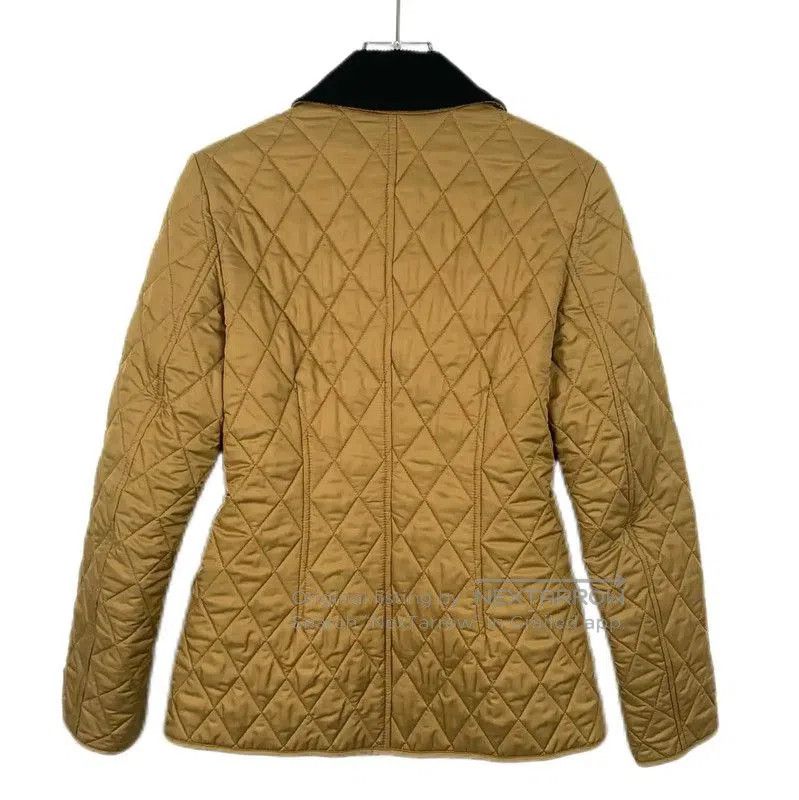Burberry Burberry Quilted Brown Women's Jacket. Size XS / US 0-2 / IT 36-38 - 2 Thumbnail