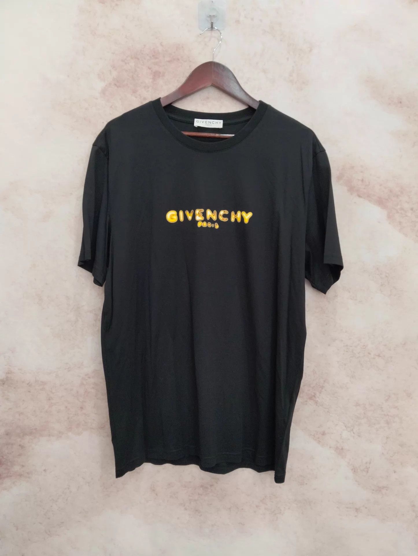 Givenchy Givenchy Black Crewneck Short Sleeve T-Shirt XL Size US XL / EU 56 / 4 - 1 Thumbnail