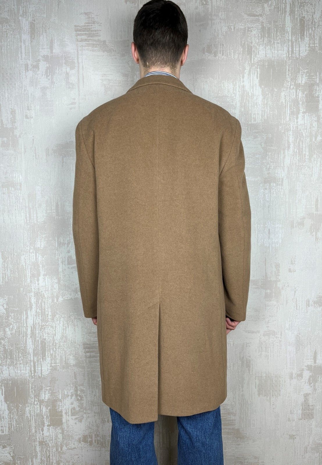 Aldo ALDO COLITTI Tessuti di Fabio Bertone Wool Cashmere Coat Size US XL / EU 56 / 4 - 17 Thumbnail