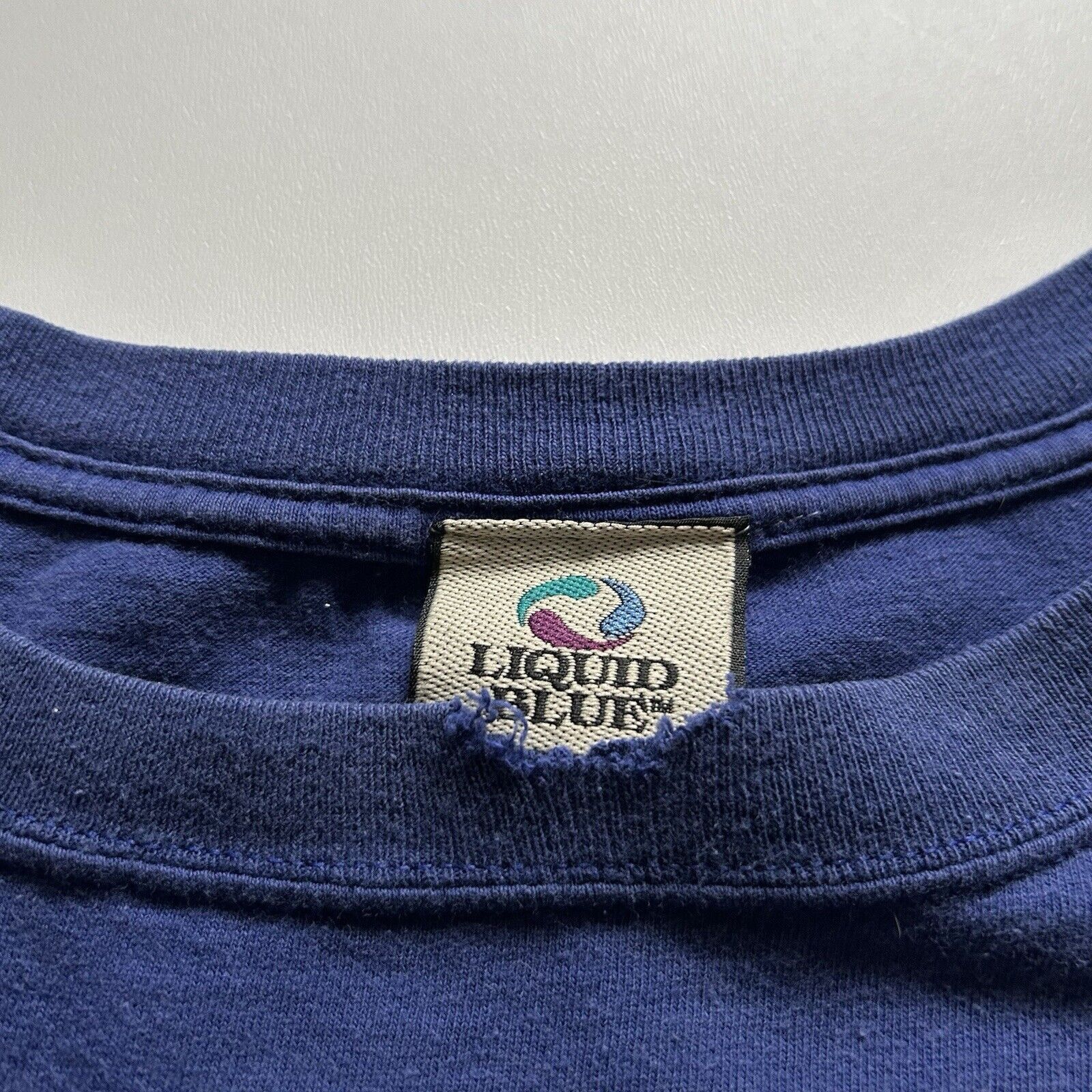 Band Tees Vintage Elvis Presley Liquid Blue Retro Y2K T Shirt XXL Rare Size US XXL / EU 58 / 5 - 3 Thumbnail