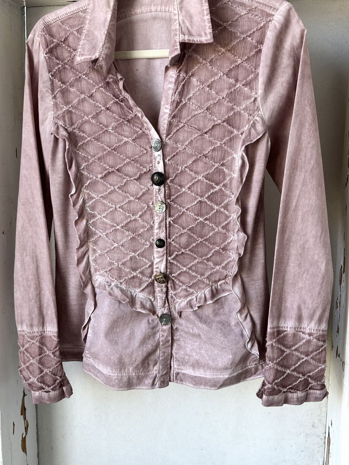 Vintage Vintage Metal Buttons Shirt Size M / US 6-8 / IT 42-44 - 3 Thumbnail