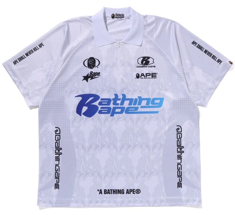 Bape Bape Jersey Polo Size ONE SIZE - 1 Thumbnail