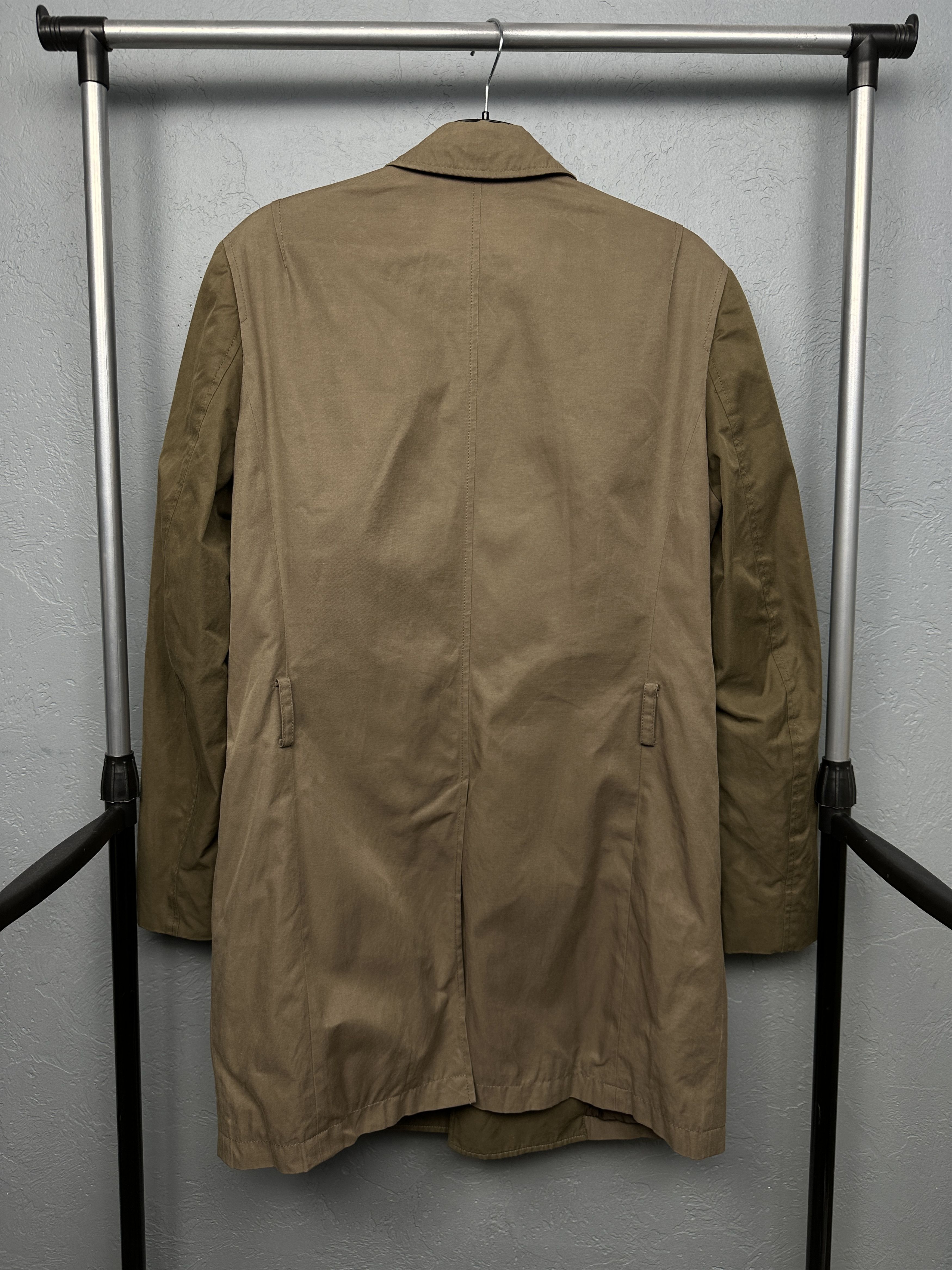 Allsaints Allsaints Mens Payne Mac Trench Coat Jacket Size US S / EU 44-46 / 1 - 5 Thumbnail