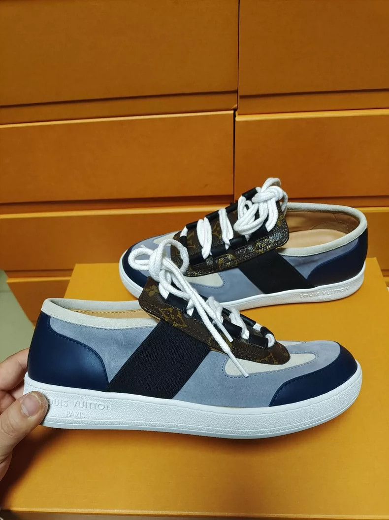 Louis Vuitton Louis Vuitton Lace-Up Sneakers for Women-2507 Size US 7 / IT 37 - 2 Thumbnail