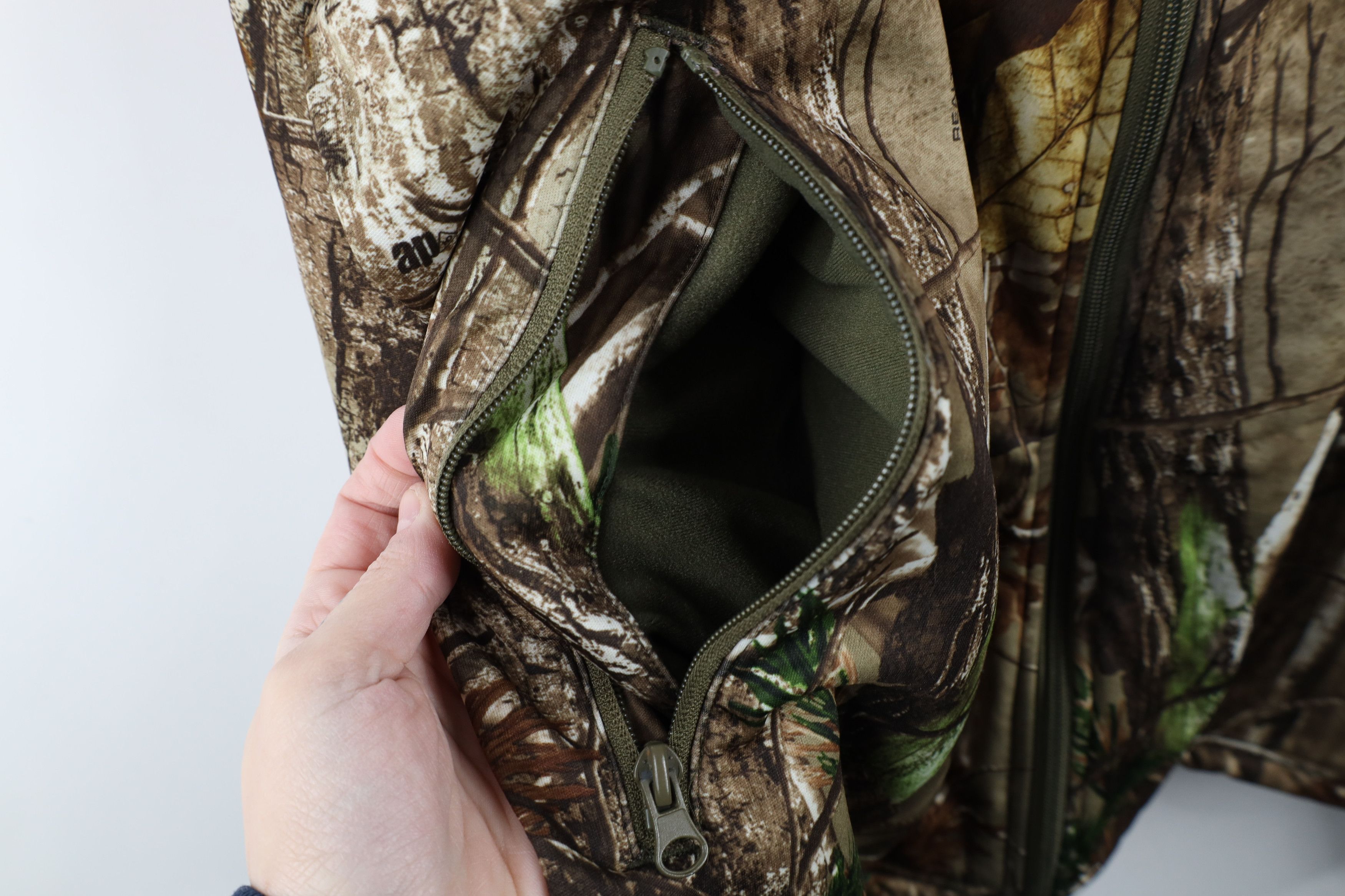 Vintage Vintage Scentlok Realtree Camouflage Hunting Full Zip Jacket Size US XXL / EU 58 / 5 - 8 Thumbnail