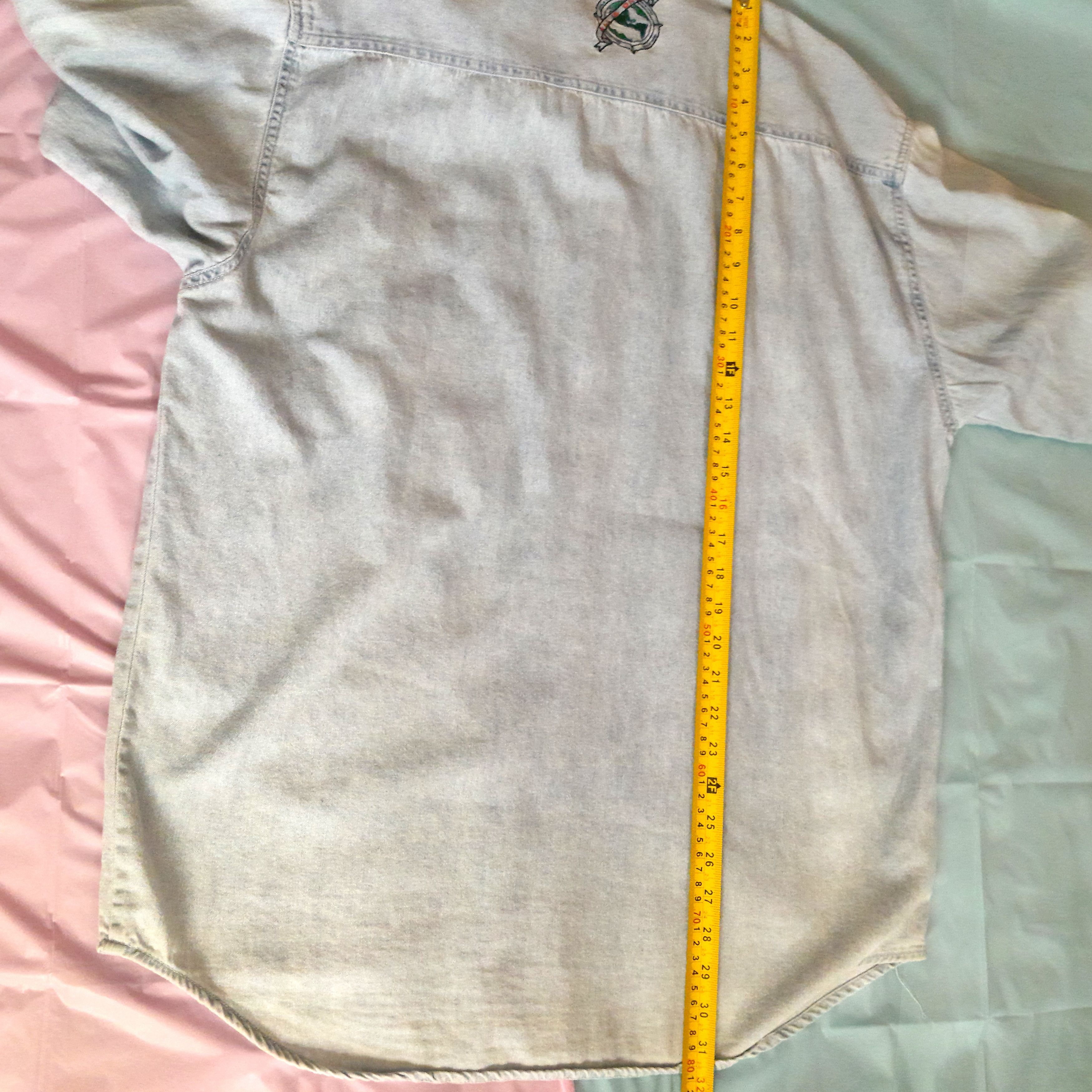 Hard Rock Cafe Hard Rock Cafe Men’s Long Sleeve Button Up Cotton Shirt Size US M / EU 48-50 / 2 - 8 Thumbnail