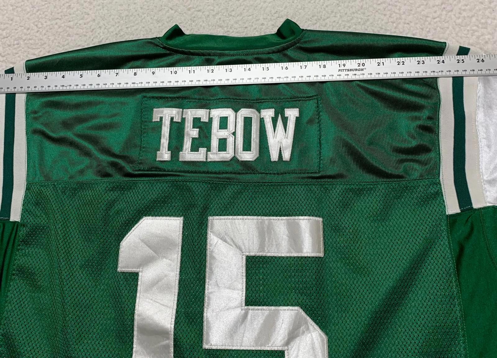 Reebok VTG Reebok NY Jets Tim Tebow #15 Jersey Sz 56 Green Size US M / EU 48-50 / 2 - 8 Thumbnail