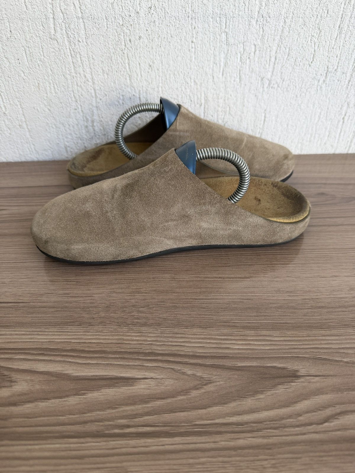 The Row Suede hugo mules Size US 5 / EU 37 - 8 Thumbnail