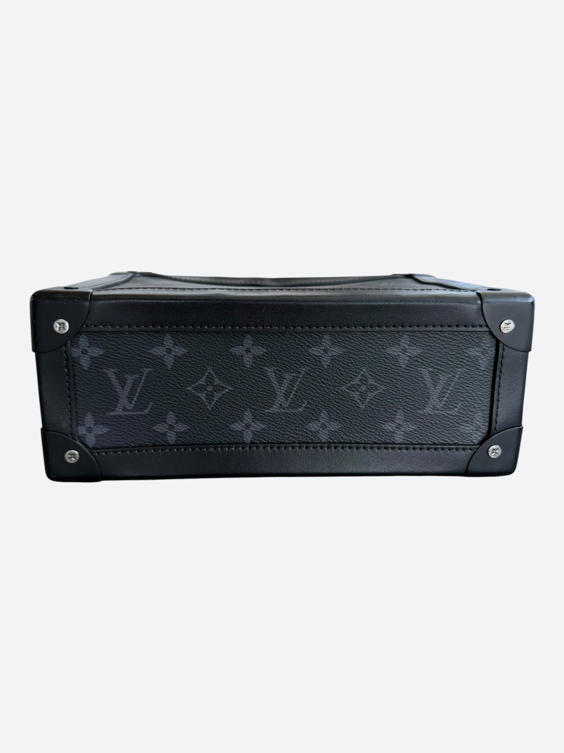 Louis Vuitton Louis Vuitton Black Monogram Eclipse Soft Trunk Size ONE SIZE - 5 Thumbnail