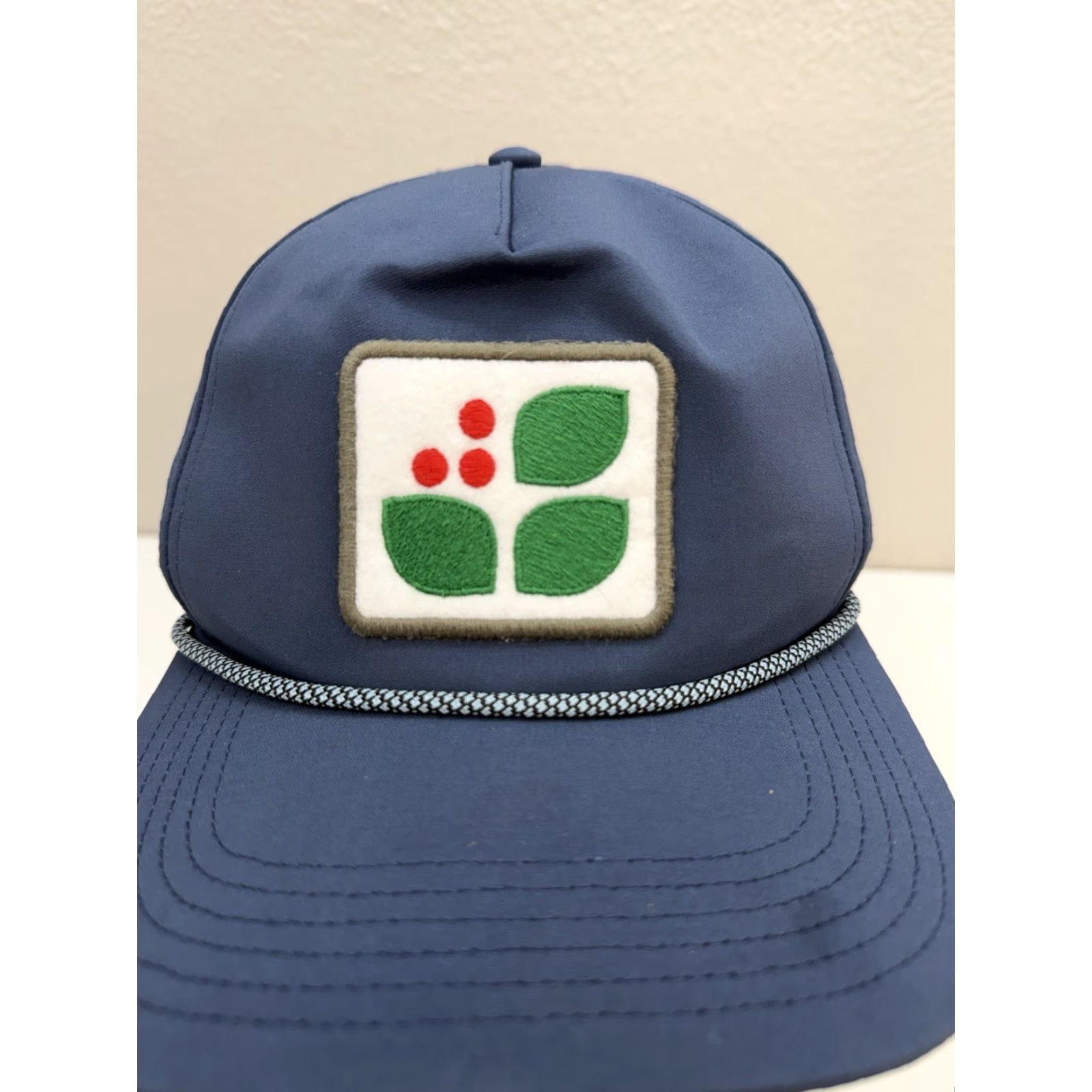 Our Legacy VINTAGE Legacy Snapback Hat Unknown Logo Blue Adjustable Size ONE SIZE - 2 Thumbnail