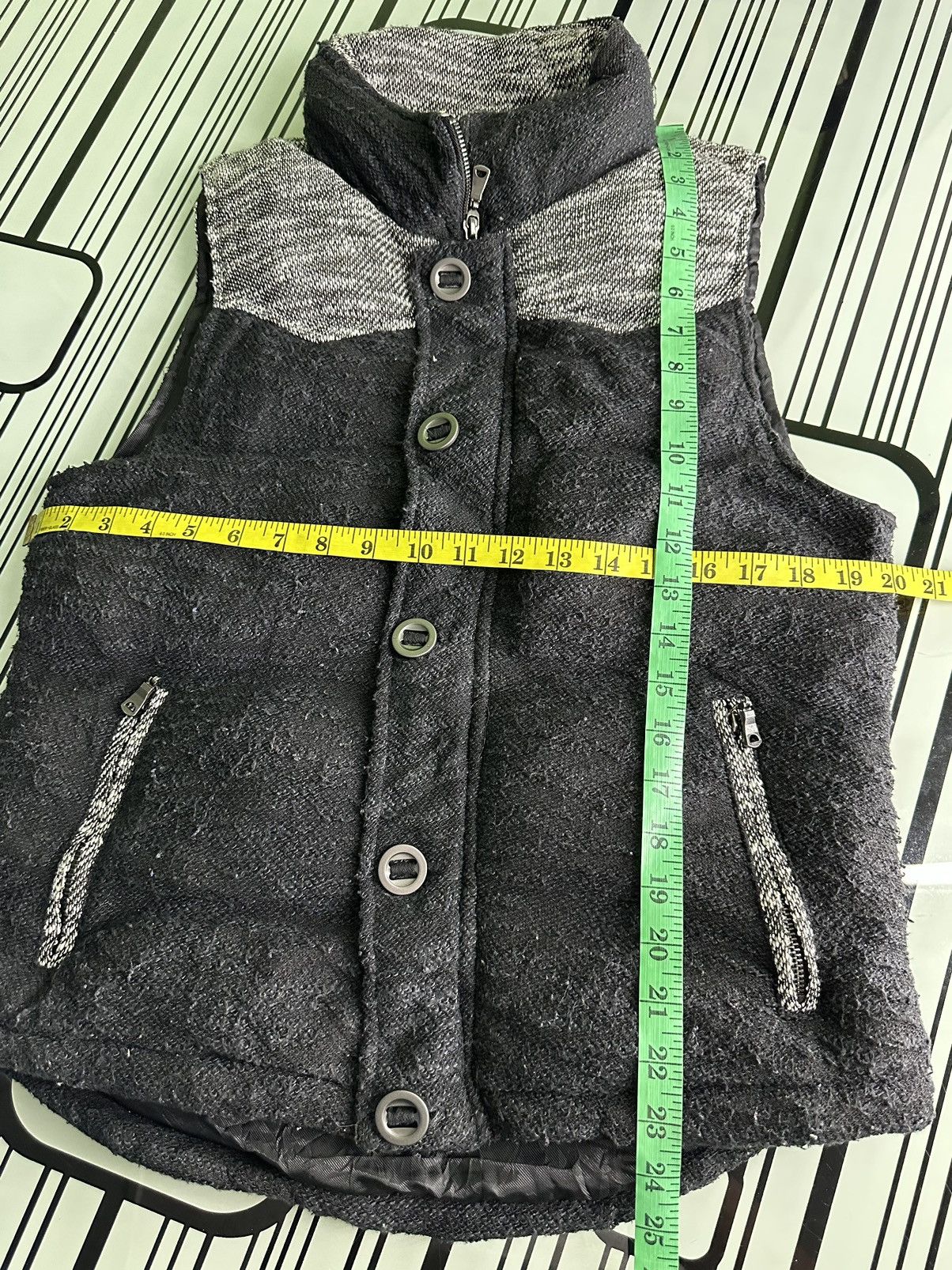In The Attic Vintage In The Attic Puffer Punk Vest Size US M / EU 48-50 / 2 - 10 Thumbnail