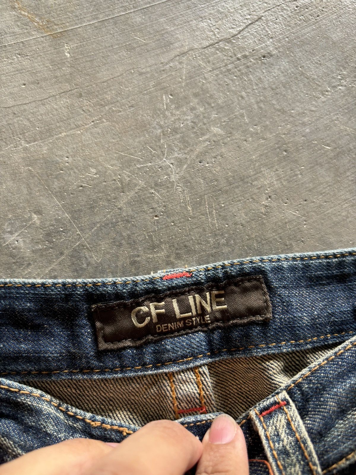 Hysteric Glamour × If Six Was Nine × Japanese Brand SICK TWIST FLARE CFLINE JAPANESE STYLE WASHED RUST SEASON Size US 30 / EU 46 - 4 Thumbnail
