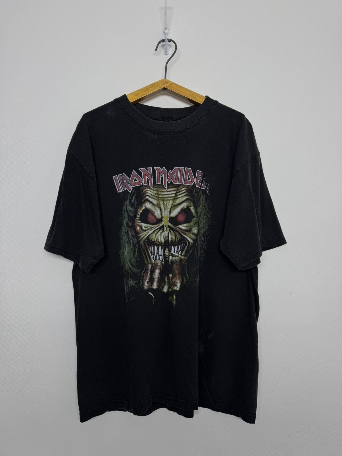 Iron Maiden Vtg Iron Maiden Band T Shirt Best Of The Beast Eddie 90s Size US M / EU 48-50 / 2 - 6 Thumbnail