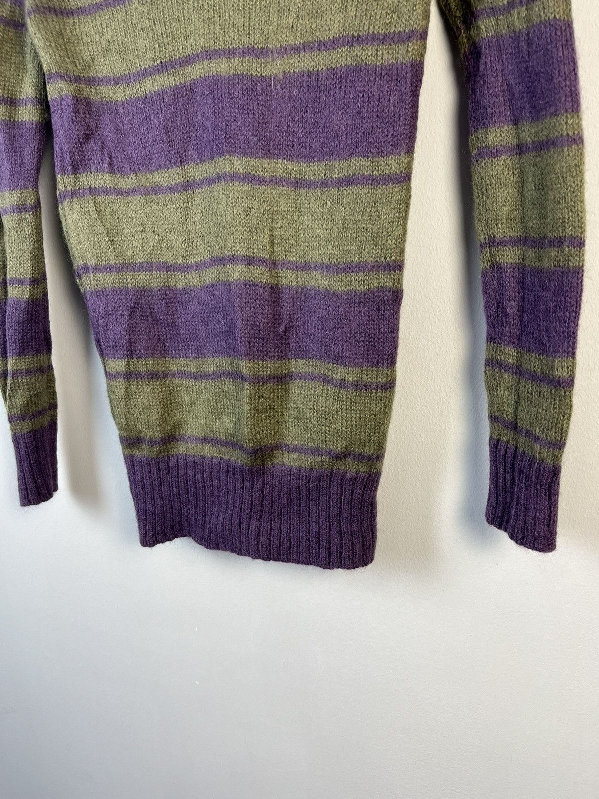 Alexander McQueen × McQ Alexander McQueen Alexander McQueen MCQ Luxury Mohair & Wool Sweater Italy Size XS / US 0-2 / IT 36-38 - 4 Thumbnail