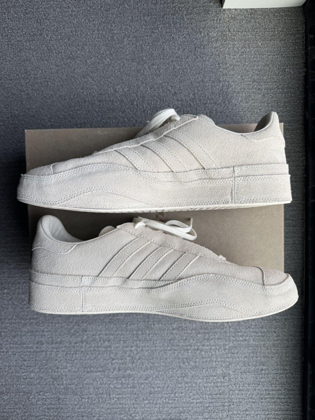 Adidas Adidas Y-3 Gazelle ‘Off White’ Size US 11 / EU 44 - 4 Thumbnail