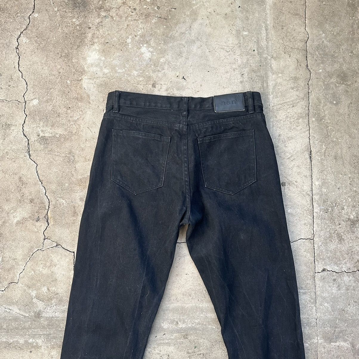 Han Kjobenhavn HAN Kjobenhavn Selvedge regular fit Japan Black Denim Size US 31 - 11 Thumbnail