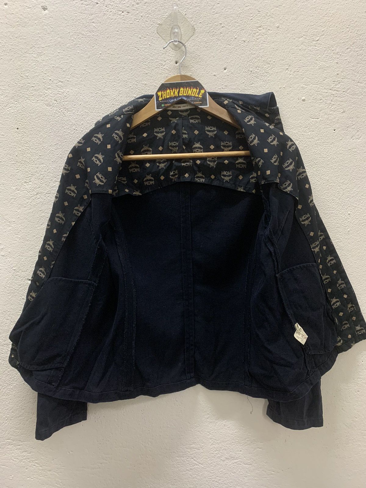 MCM × Vintage Vintage MCM Jacket Buttom up Size M / US 6-8 / IT 42-44 - 3 Thumbnail