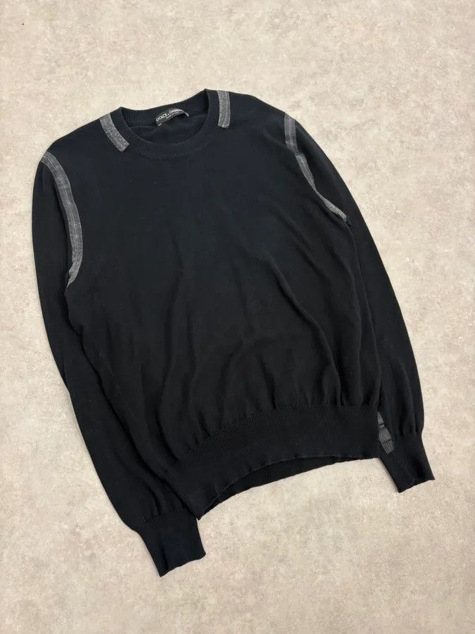 Dolce & Gabbana FW2005 Dolce & Gabbana Black Minimalist Sweater Size US S / EU 44-46 / 1 - 4 Thumbnail