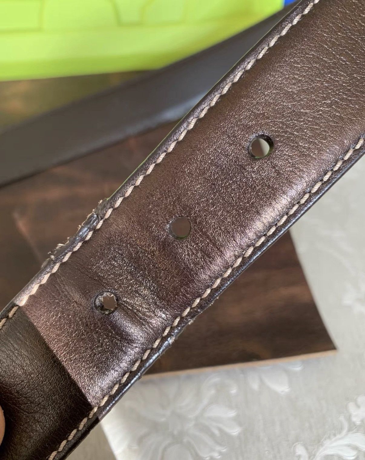 Gucci Gucci Authentic Belt K16 Size ONE SIZE - 3 Thumbnail